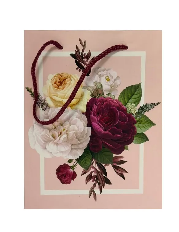 Пакет подарочный 18*23*8см love 6582682