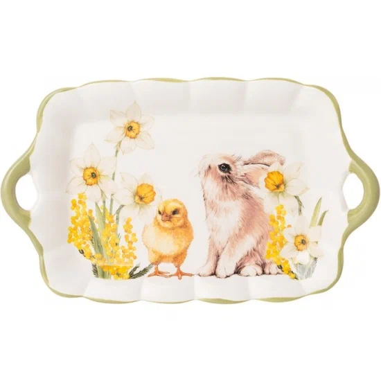 AGNESS Sunday блюдо 23,5*14*2,5см 358-2193