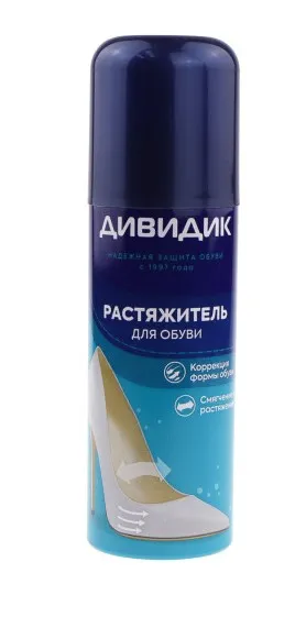 ДИВИДИК растяжитель д/обуви из кожи замши велюра нубука 125мл