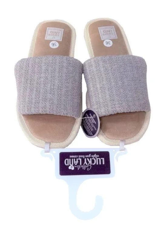 LUCKY LAND обувь домашняя женская пантолеты 4805 W-CH-O р.36