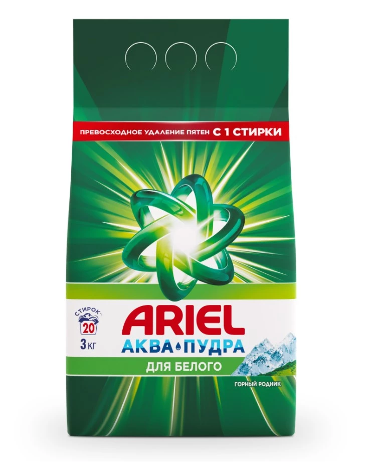ARIEL порошок стир automat горный родник 3000г