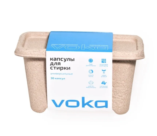 VOKA капсулы д/стирки универсальные 30шт