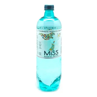 СТЭЛМАС вода минеральная газированная miss mineral detox c-mg 1л