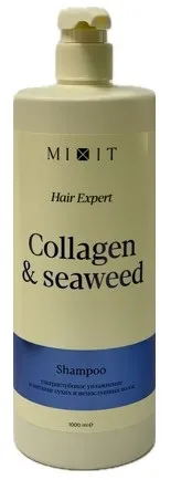 MIXIT Hair expert шампунь д/волос collagen&seaweed 1000мл