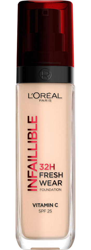 LOREAL крем тональный infaillible свежий тон 32ч т.020