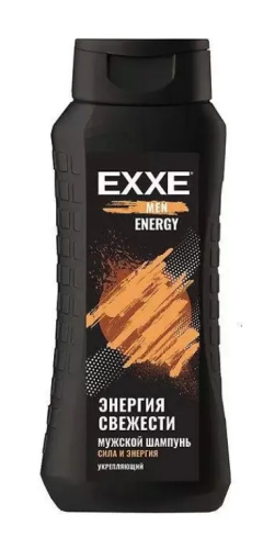 EXXE MEN шампунь д/волос укрепляющий сила и энергия energy 400мл