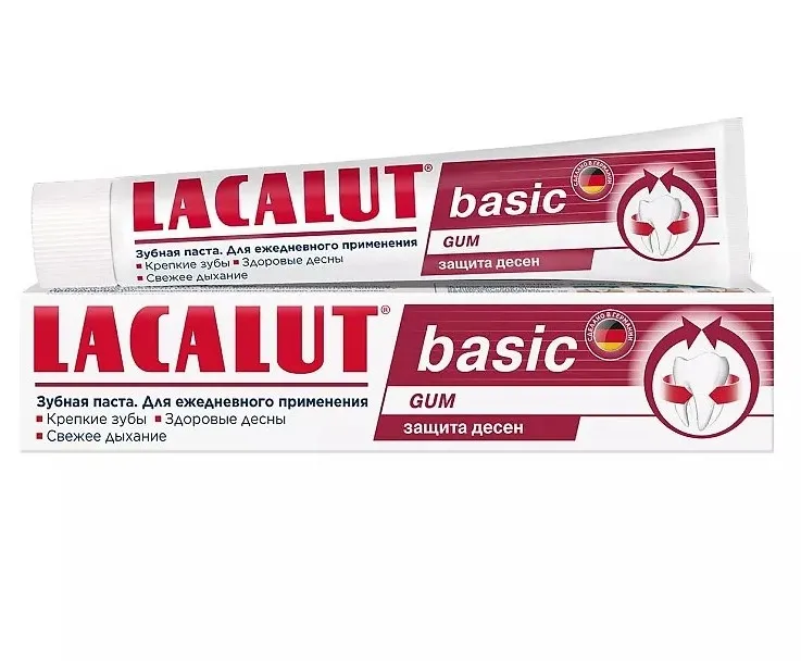 LACALUT паста зубная basic gum 75мл__