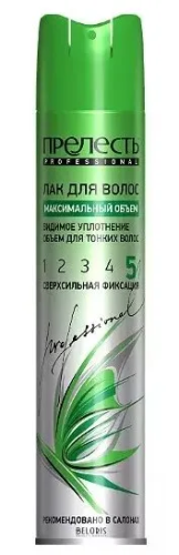 ПРЕЛЕСТЬ Professional лак д/волос максимальный объем 300мл