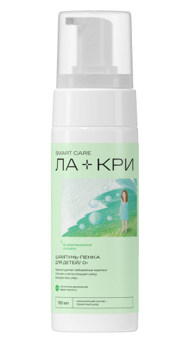 ЛА-КРИ шампунь-пенка с 0лет 150мл