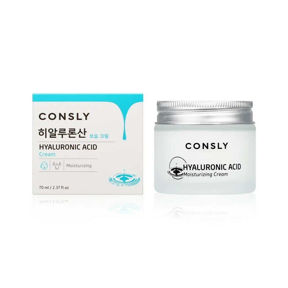 CONSLY крем д/лица увлажняющий с гиалуроновой кислотой 70мл