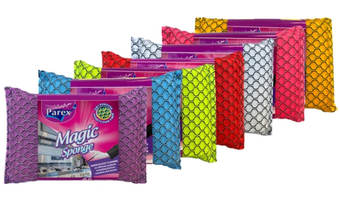 PAREX губка д/посуды из микрофибры magic_