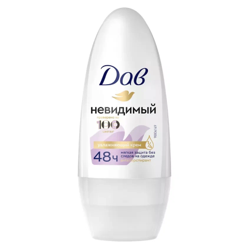 ДАВ антиперспирант жен. невидимый 50мл ролл
