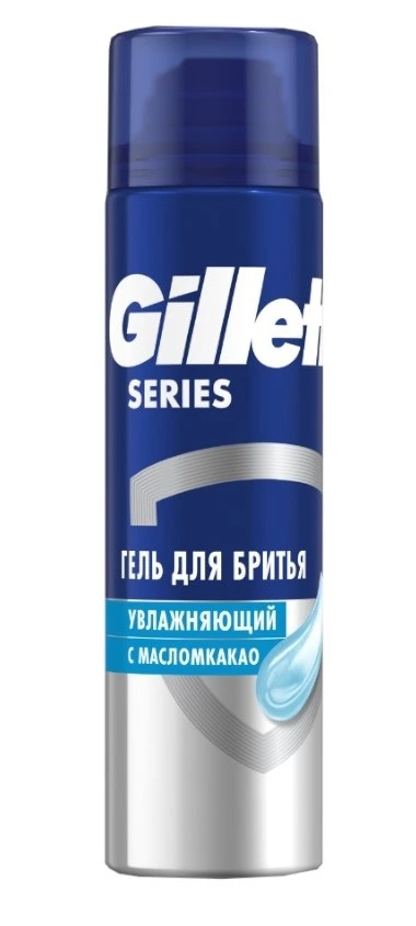 GILLETTE гель д/бритья series moisturising увлажняющий 200мл 368/820/824