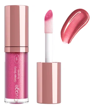 DIVAGE блеск д/губ gloss story lip gloss с шиммером т.08