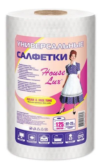 HOUSE LUXE салфетка универсальная №125 28*20см 82539