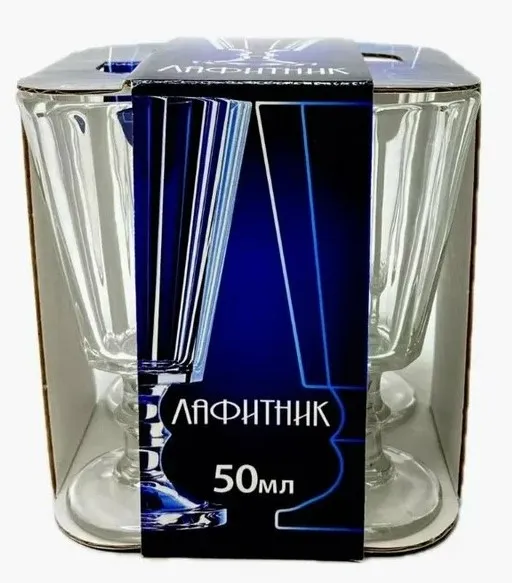 ДЕКОСТЕК набор лафитников гладкий 50мл 4шт 4794