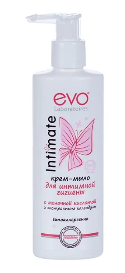 EVO крем-мыло д/интимной гигиены 200мл
