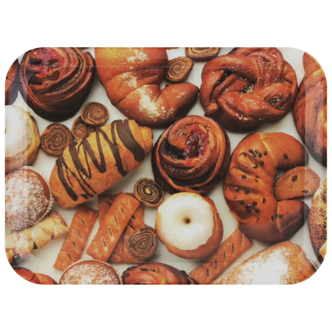 NATAM поднос столовый сладкая выпечка 1,8*33*24,5см RF10113