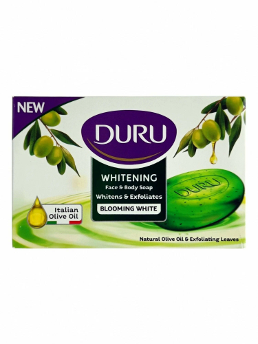 DURU Natur Olive мыло туалетное blooming white 140г