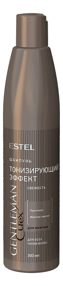 ESTEL Curex gentleman шампунь д/волос тонизирующий эффект 300мл