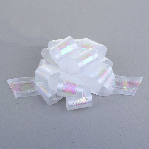 Бант-шар №5 белый 7986201/10