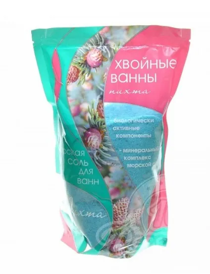 СЕВЕРНАЯ ЖЕМЧУЖИНА соль д/ванн хвойные ванны пихта 1000г ПР-4682