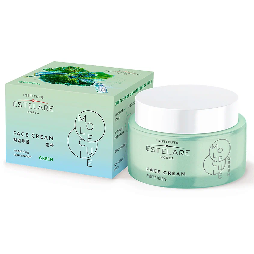 INSTITUTE ESTELARE крем-флюид д/лица ревитализирующий green molecule 50мл