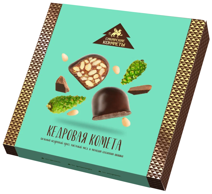 Кедровая комета с сосновой шишкой/120 г