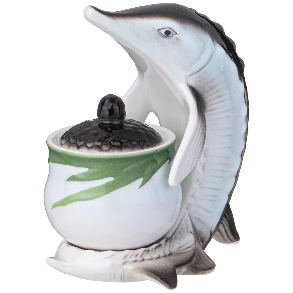 LEFARD икорница осетр 100мл 1,25*9*14см 58-1052