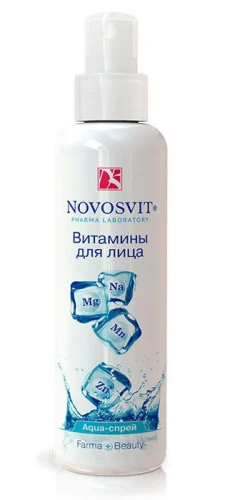 NOVOSVIT аква-спрей д/лица витамины 190мл NS-4370