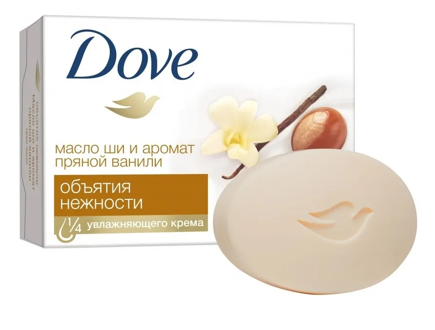 DOVE 135 крем-мыло масло ши и пряная ваниль 135г