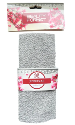 FEAUTY FORMAT мочалка растягивающаяся синтетическая