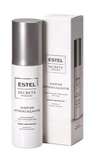 ESTEL Secrets Красота тоник-актив д/лица увлажняющий энергия антиоксидантов 150мл