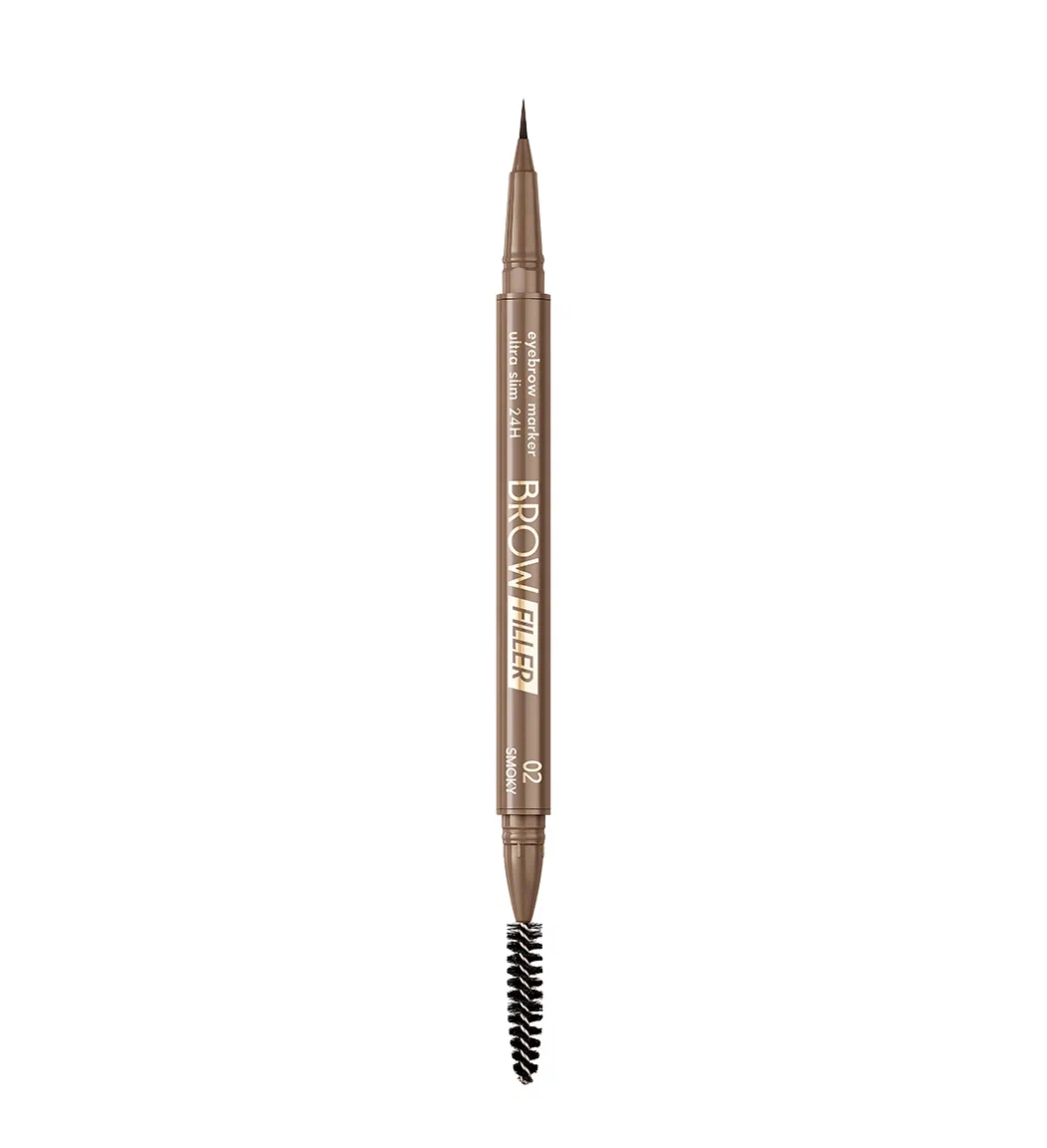 LUXVISAGE маркер д/бровей brow filler ultra slim 24H т.01