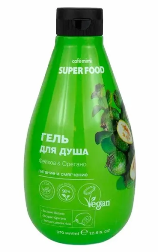 CAFE MIMI SF гель д/душа фейхоа и о регано 370мл