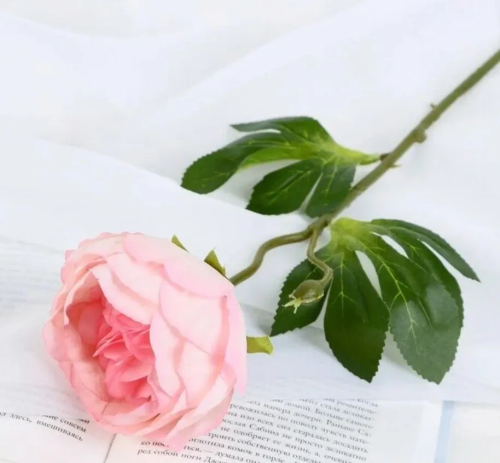 Цветок декор. пышный пион цв.розовый 7*47см 4738223