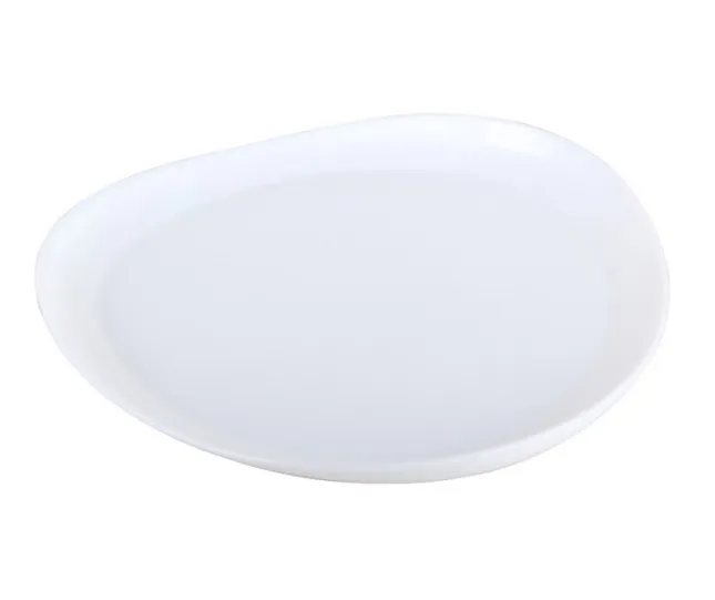 NATA M тарелка десертная треугольная цв.белый 20,5см LXXP80-W