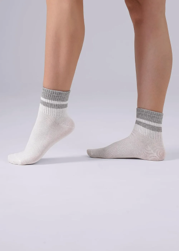 CLEVER носки женские market line L2000 белый р.25