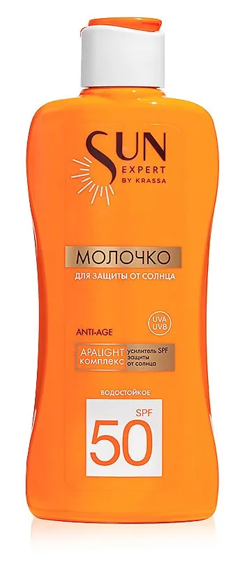 KRASSA Sun Expert молочко д/защиты от солнца SPF 50 180мл