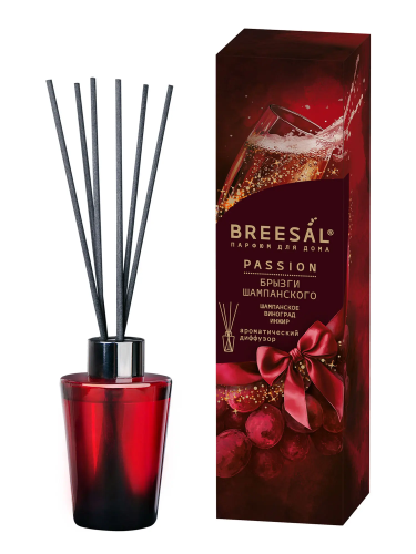 BREESAL диффузор ароматический passion брызги шампанского