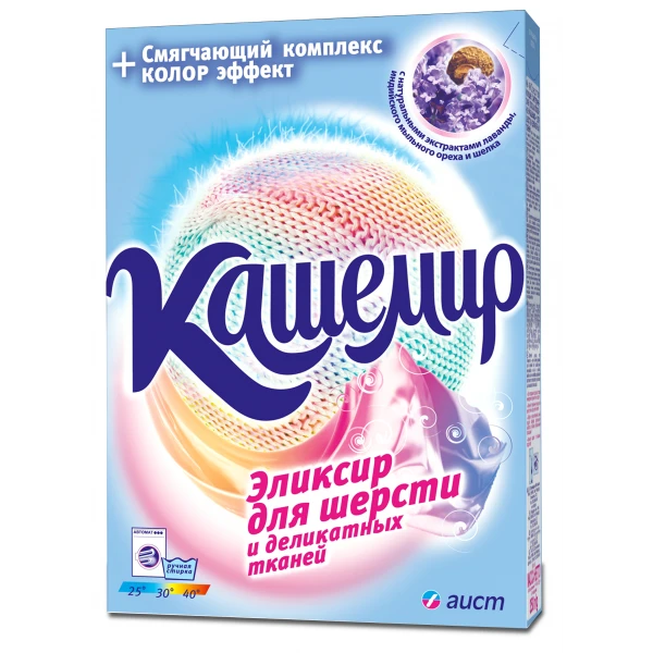 АИСТ порошок стиральный кашемир д/шерсти и деликатных тканей 350г