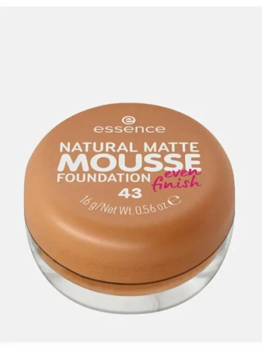 ESSENCE основа тональная мусс natural matte mousse foundation т.43