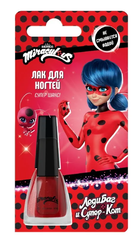 MIRACULOUS Леди Баг лак д/ногтей 6мл