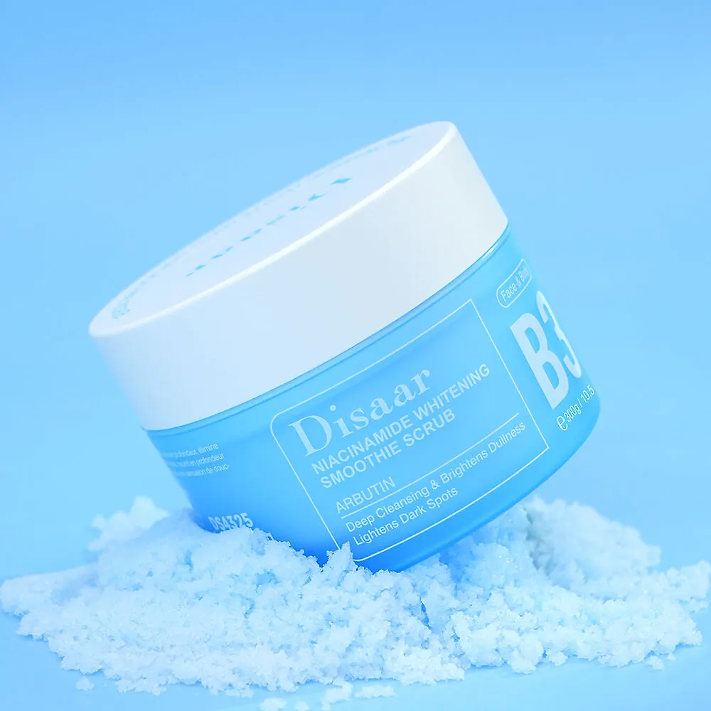 DISAAR скраб д/тела с ниацинамидом niacinamide whitening smoothie scrub 300г