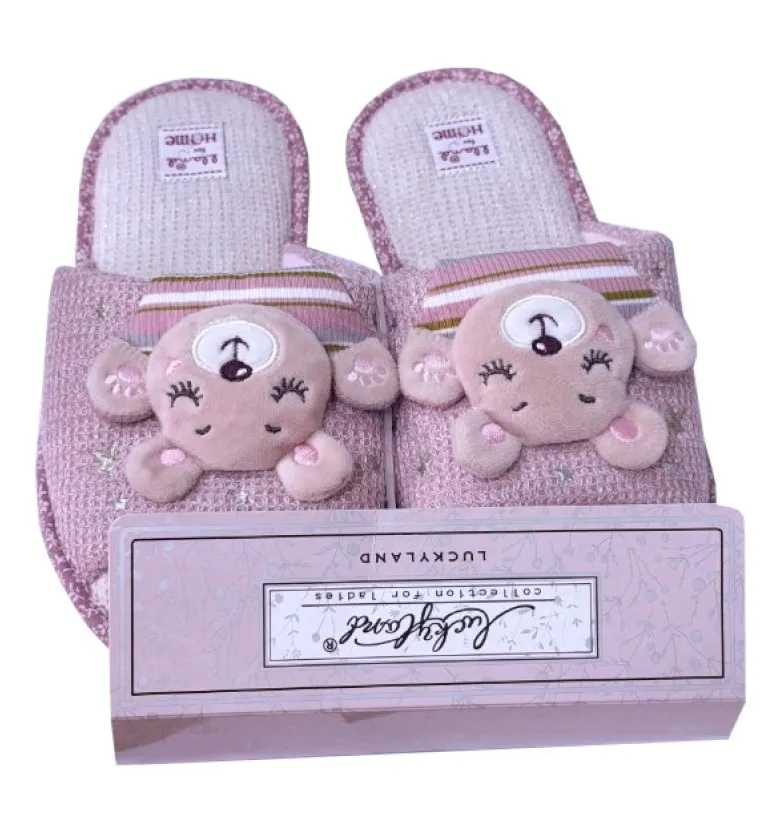 LUCKY LAND обувь домашняя женская пантолеты 3551 W-NCH-O р.38