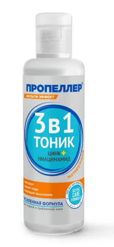 ПРОПЕЛЛЕР тоник матирующий 3в1 100мл ПР6743
