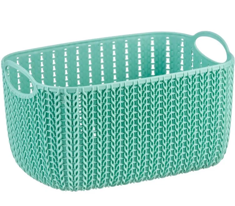 ВЯЗАНИЕ корзина 4л цв.фисташковый М2380/12