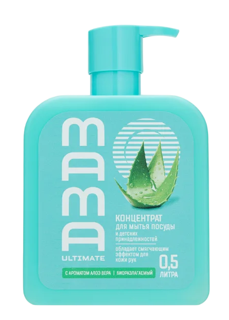 MAMA ULTIMATE концентрат д/мытья посуды и детских принадлежностей алоэ вера 500мл