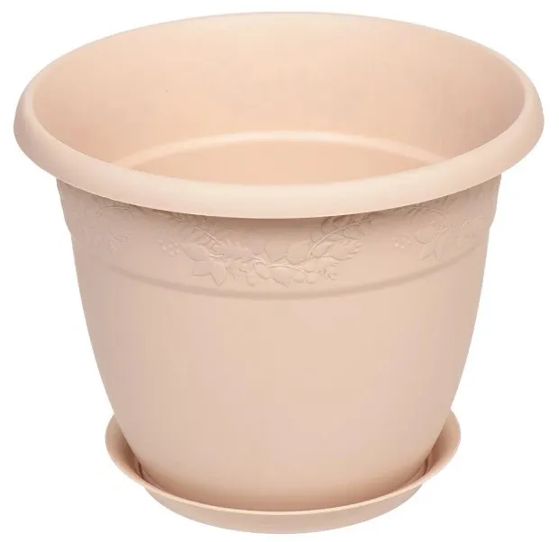 Кашпо рябина цв.латте с/п 7,5л М3057/16