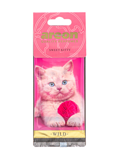 AREON Wild aроматизатор сухой sweet kitty 704-AW-06